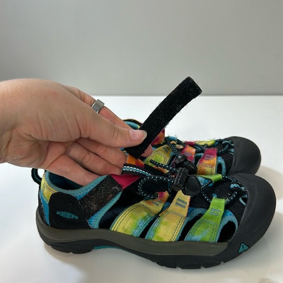Keen Rainbow Tie Dye Newport H2 Sandals Size 2 - Picture 14 of 16